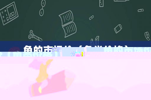 龟的市场价（龟类价格）