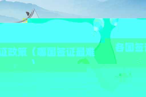 各国签证政策（哪国签证最难）
