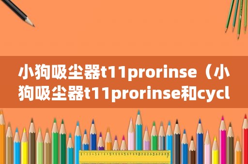 小狗吸尘器t11prorinse（小狗吸尘器t11prorinse和cyclone区别）