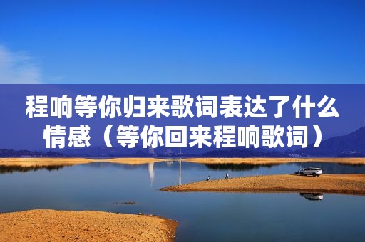 程响等你归来歌词表达了什么情感（等你回来程响歌词）