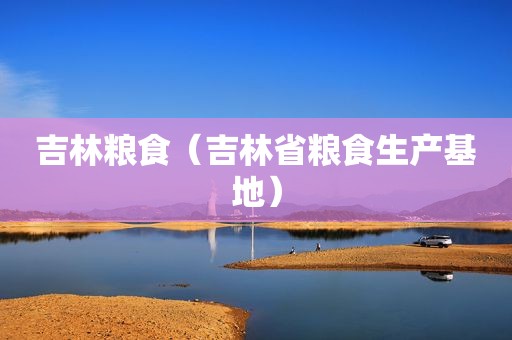 吉林粮食（吉林省粮食生产基地）  第1张