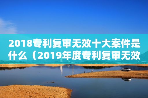 2018专利复审无效十大案件是什么（2019年度专利复审无效十大案件）