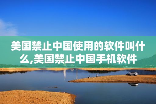 美国禁止中国使用的软件叫什么,美国禁止中国手机软件