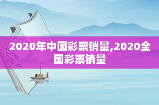 2020年中国彩票销量,2020全国彩票销量