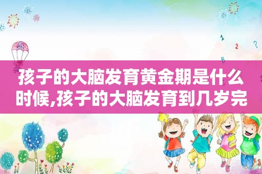 孩子的大脑发育黄金期是什么时候,孩子的大脑发育到几岁完善?