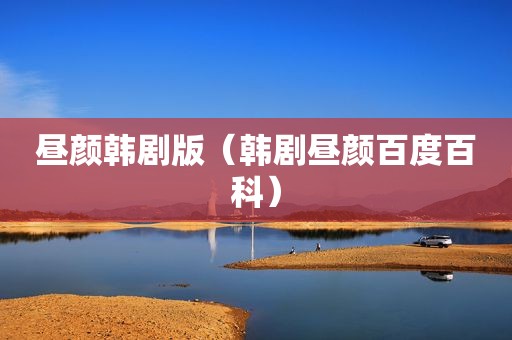 昼颜韩剧版（韩剧昼颜百度百科）