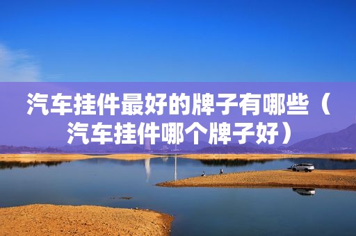 汽车挂件最好的牌子有哪些（汽车挂件哪个牌子好）