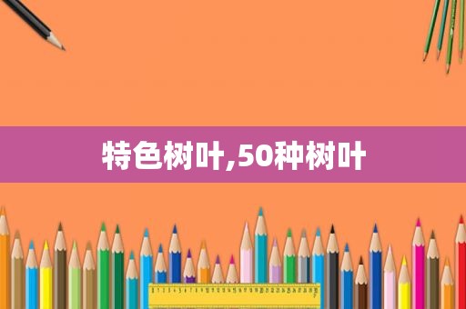 特色树叶,50种树叶