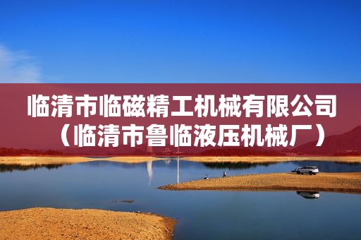 临清市临磁精工机械有限公司（临清市鲁临液压机械厂）  第1张