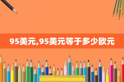 95美元,95美元等于多少欧元