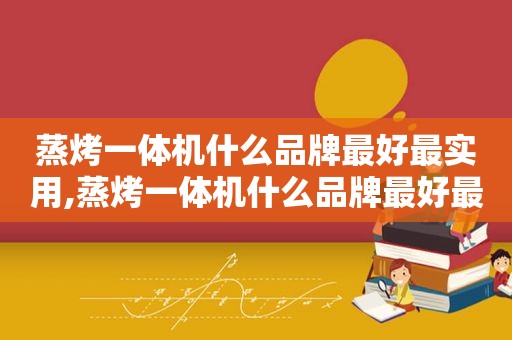 蒸烤一体机什么品牌最好最实用,蒸烤一体机什么品牌最好最实惠