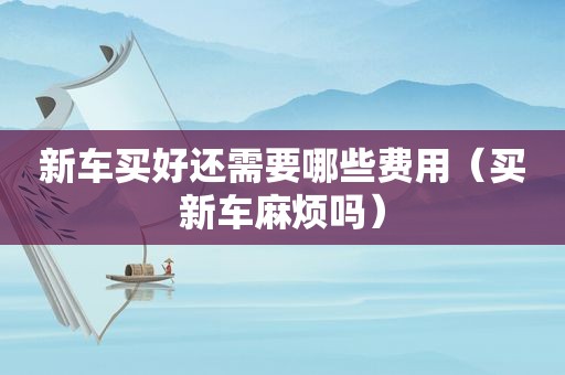 新车买好还需要哪些费用（买新车麻烦吗）