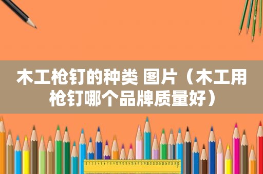 木工枪钉的种类 图片（木工用枪钉哪个品牌质量好）