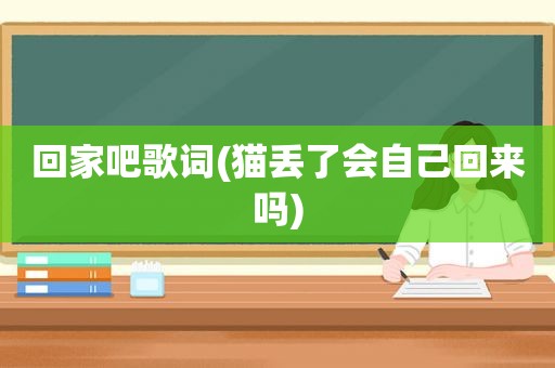 回家吧歌词(猫丢了会自己回来吗)