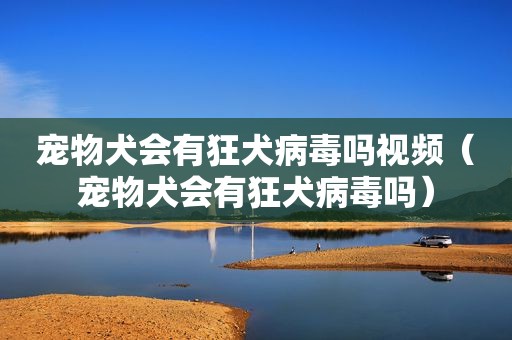宠物犬会有狂犬病毒吗视频（宠物犬会有狂犬病毒吗）