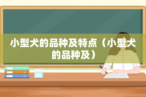 小型犬的品种及特点（小型犬的品种及）