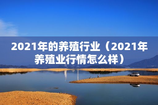 2021年的养殖行业（2021年养殖业行情怎么样）