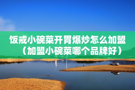 饭戒小碗菜开胃爆炒怎么加盟（加盟小碗菜哪个品牌好）