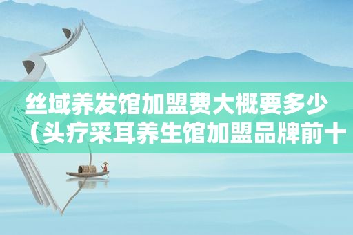 丝域养发馆加盟费大概要多少（头疗采耳养生馆加盟品牌前十名）
