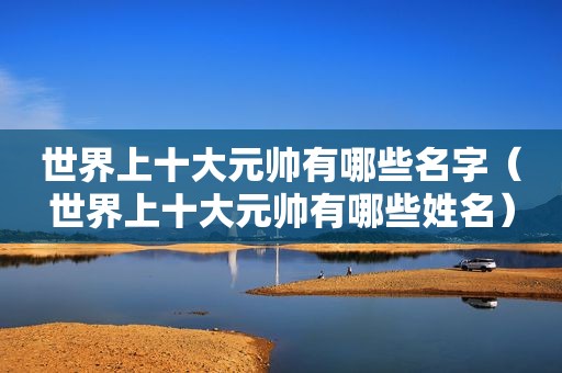世界上十大元帅有哪些名字（世界上十大元帅有哪些姓名）