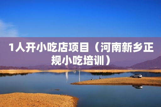 1人开小吃店项目（河南新乡正规小吃培训）