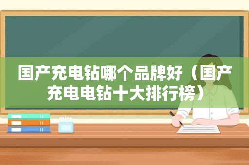 国产充电钻哪个品牌好（国产充电电钻十大排行榜）