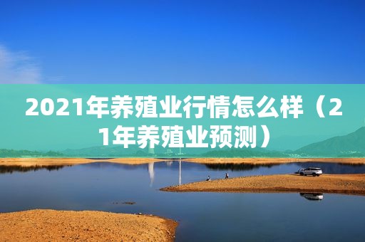 2021年养殖业行情怎么样（21年养殖业预测）