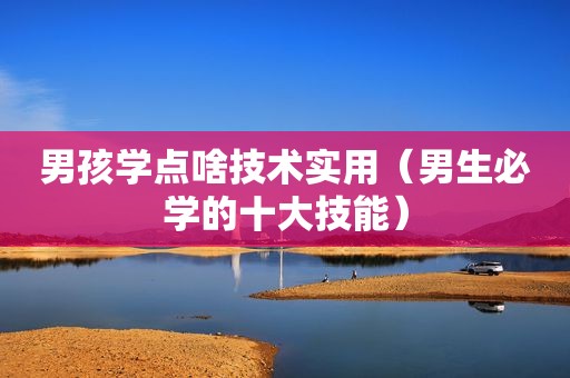 男孩学点啥技术实用（男生必学的十大技能）