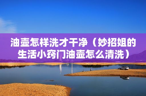 油壶怎样洗才干净（妙招姐的生活小窍门油壶怎么清洗）
