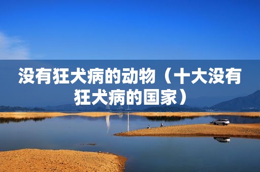 没有狂犬病的动物（十大没有狂犬病的国家）