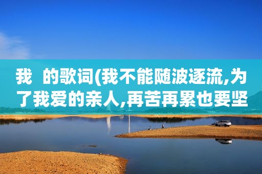 我  的歌词(我不能随波逐流,为了我爱的亲人,再苦再累也要坚强……是啥歌)