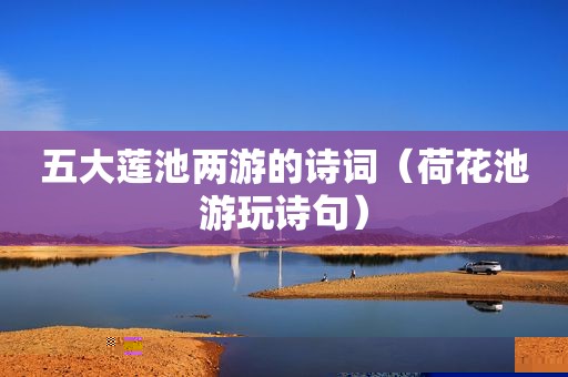 五大莲池两游的诗词（荷花池游玩诗句）