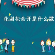 花谢花会开是什么歌