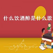 什么饮酒醉是什么歌