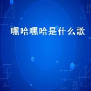嘿哈嘿哈是什么歌（嘿哈嘿哈小孩子唱的是什么歌）