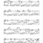 申克尔分析法练习(I)——幻想传说插曲《SadTheme》