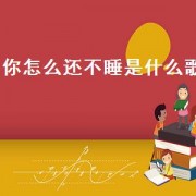 你怎么还不睡是什么歌（你怎么还不睡是什么歌的歌词）