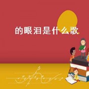 的眼泪是什么歌