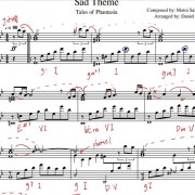 申克尔分析法练习(I)——幻想传说插曲《SadTheme》