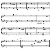 一个女人歌词，歌谱，简谱，吉他谱