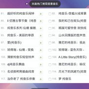 短视频运营必备背景音乐！抖音热门背景配乐160首