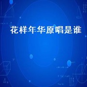 花样年华原唱是谁