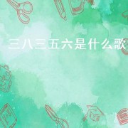 三八三五六是什么歌