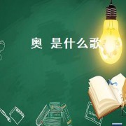 奥 是什么歌（带奥的歌曲）