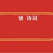 饼 诗词（面饼的诗词）