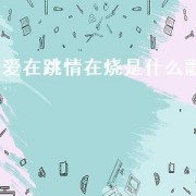爱在跳情在烧是什么歌（心在跳情在烧是什么歌）