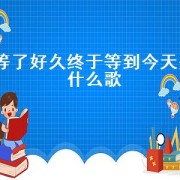 等了好久终于等到今天是什么歌（等你等了好久终于等到今天刘德华）
