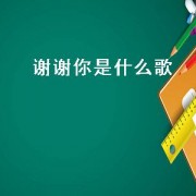 谢谢你是什么歌（谢谢你完整版歌名）