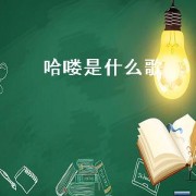 哈喽是什么歌