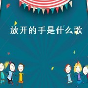 放开的手是什么歌